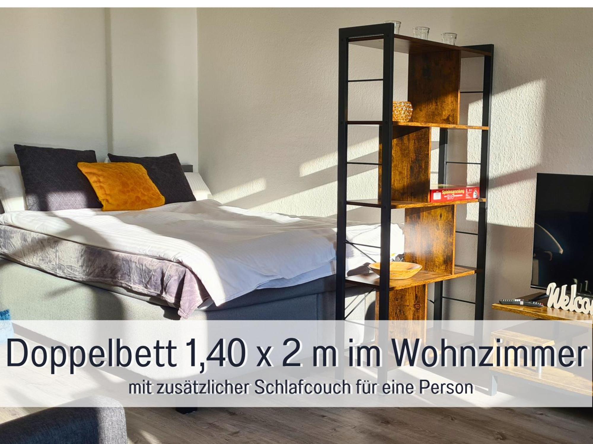 Lichtdurchflutete Moderne Stadtwohnung, Kueche, Waschtrockner, Smarttv Brandenburg  Dış mekan fotoğraf